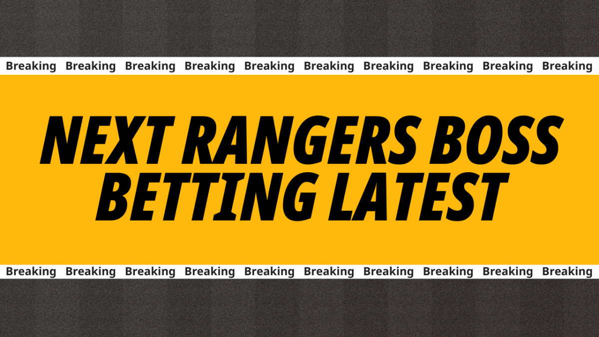 Next Rangers Manager betting